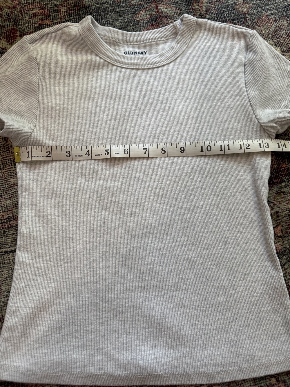 Old Navy Snug Ribbed Tee - Picture 4 of 6